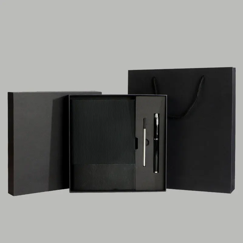 2025customized.Factory corporate custom men and woman boxes Notebook pen Flash Driver Promotional Business gi