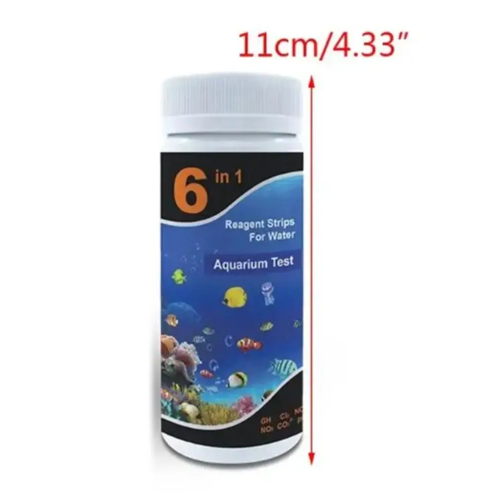 Immagine 5: Strisce Reattive 6 in 1 per Acquario, Test Multiuso Premium per la Qualità dell'Acqua, Pratiche e Professionali
