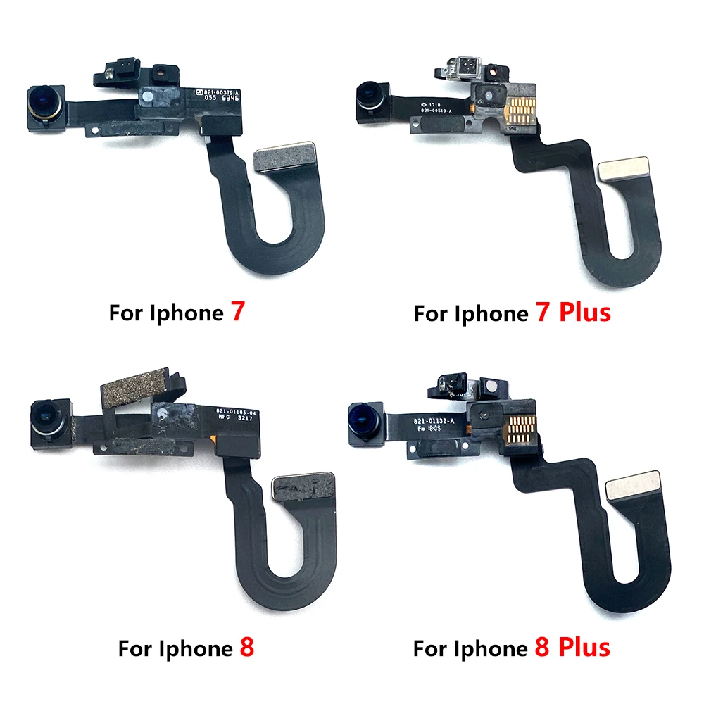 Rear Camera For Iphone 7 8 Plus X XR XS Max Test High Quality Back Front Rear Main Camera Sensor Flex Cable Phone Parts