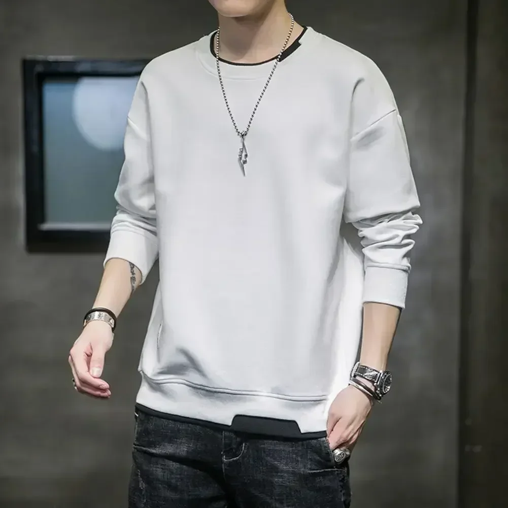 

Casual Outing 2XL 3XL Loose Fit T-Shirts Polyester T-Shirts Vacation Wear Brand New Sweatshirt Men's Casual Style