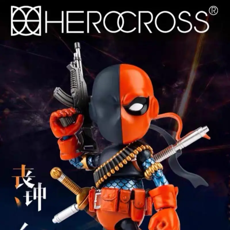 Herocross officiel X Force de tâche spéciale DC Suicide Squad Death Shooter Joint modèle Mobile figurine cadeau d'anniversaire