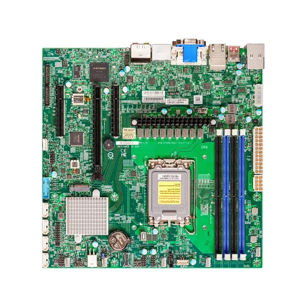 Embedded Motherboard 12th Generation Core i9/i7/i5/i3 LGA-1700 DDR5-4000MHz Q670E X13SAZ-Q
