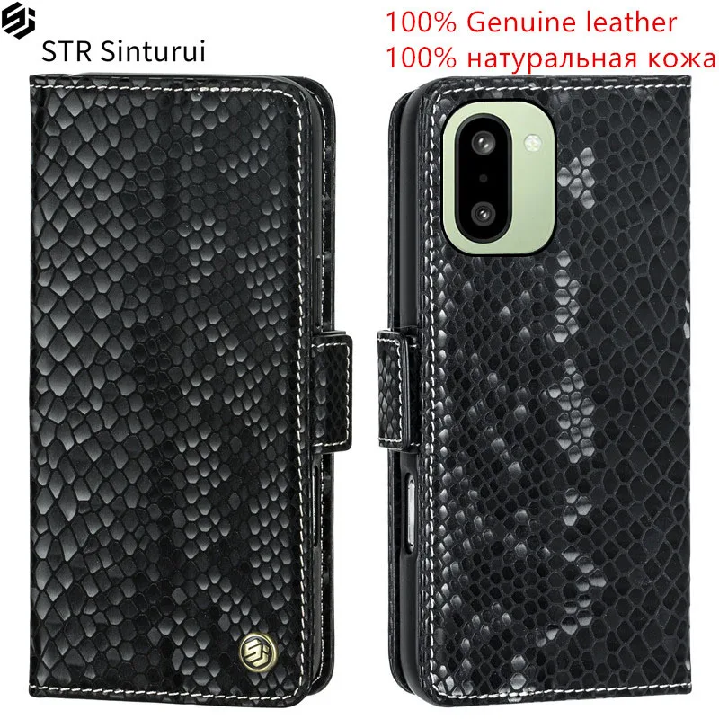 

STR Genuine relief pattern leather card Slot Wallet Cover For OnePlus Ace 6T 6 5 Ultra Racing Pro Flip shockproof phone Case