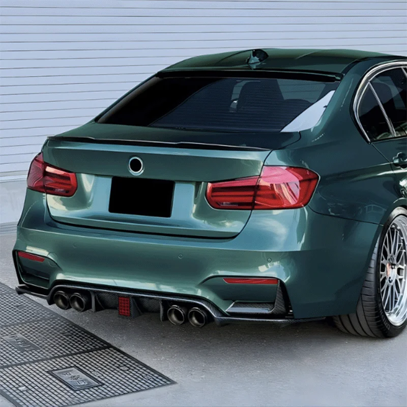 

For BMW 3 Series M3 M4 F80 F81 F82 F83 2014-2019 Rear Lip Spoiler Modification Accessories Auto Body Kit for Vehicle Look
