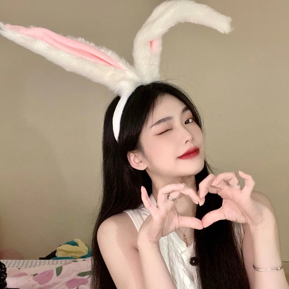 Christmas Plush Bunny Cat Fox Ears Headband Hair Clips Claw Clips Cute Animal Ears Hair Accessories for Women Party Cosplay