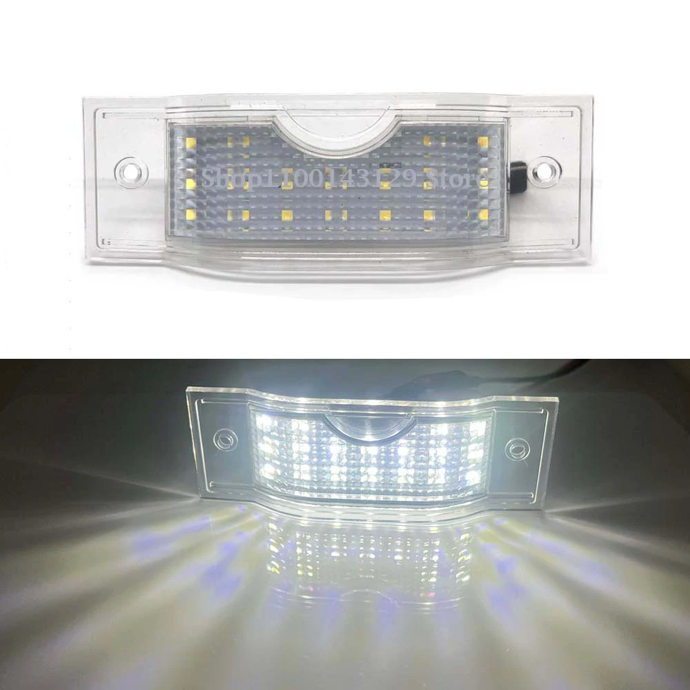 

1PC canbus Rear Led License Number Plate Light Lamp For Opel Vauxhall A B 2001-2014 Renault Nissan Primastar NV300 Fiat Talento