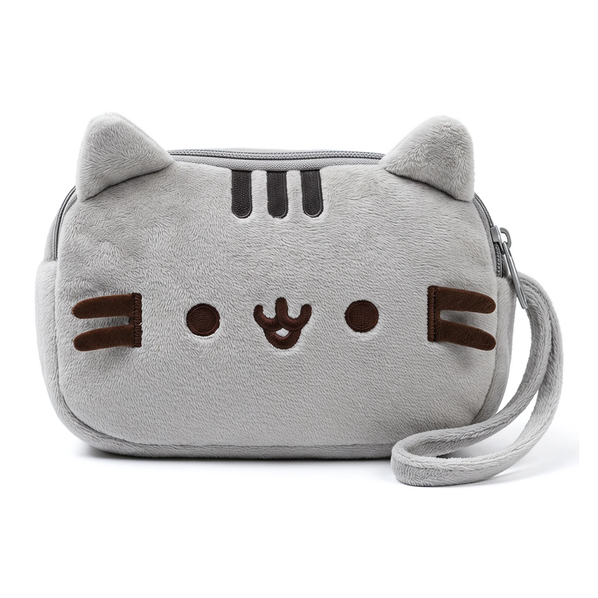 Cute Pusheen Style Cat Cosmetic Pouch Large Capacity Makeup Bag Stationery Pencil Case with for Teens Travel School Studen Gifts view 6