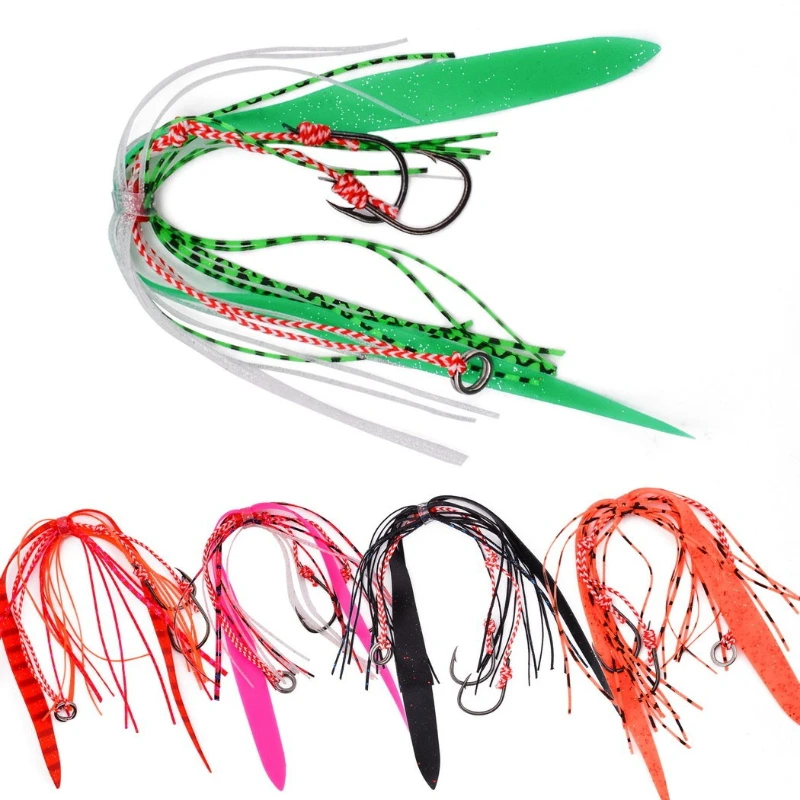 

New Long Cast Hand Tied Iseama Silicone Skirt Lead Head Curly Tail Golden Hook Freshwater Artificial Fishing Lures Bass Tackle