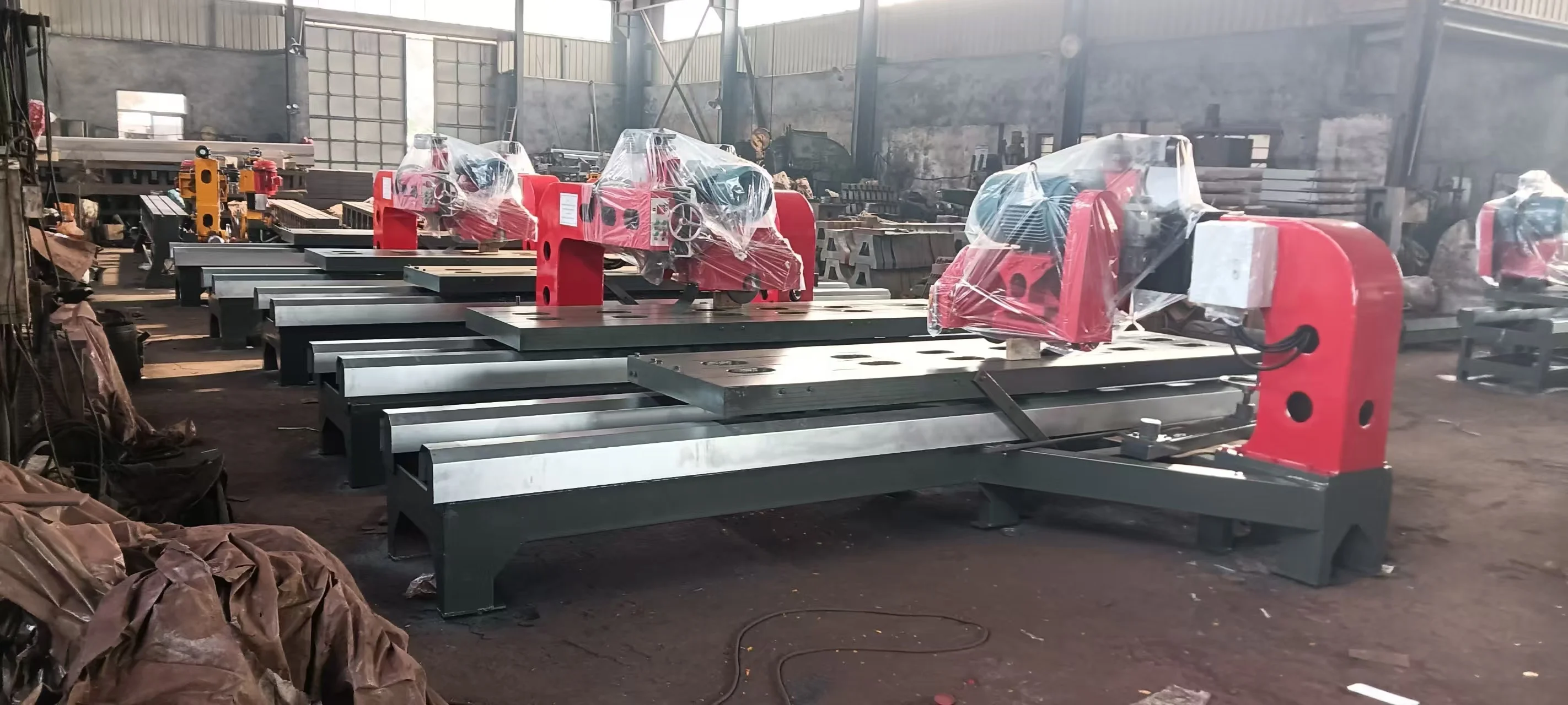 GB 11kw Stone Cutting Machine with Motor & Gearbox 220V/380V/450V 2800mm Max Length 130mm Thickness Easy Operate 1 Year Warranty