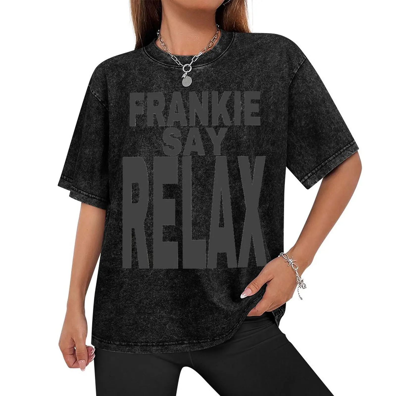 Frankie say relax - friends T-Shirt croswit shirt man tops mens clothes