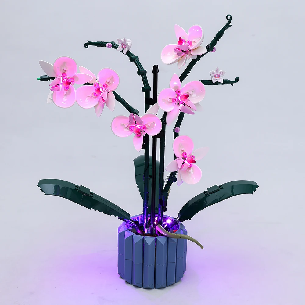 

LED Light Kit For Creator Expert 10311 Orchid Vegetation Building Blocks DIY Toys Set ​Only Lighting Kit Not Model