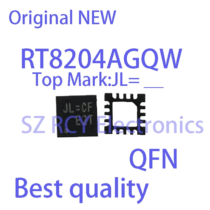 

(5 шт.) Новый чипсет RT8204AGQW RT8204A Top Mark JL = XX QFN