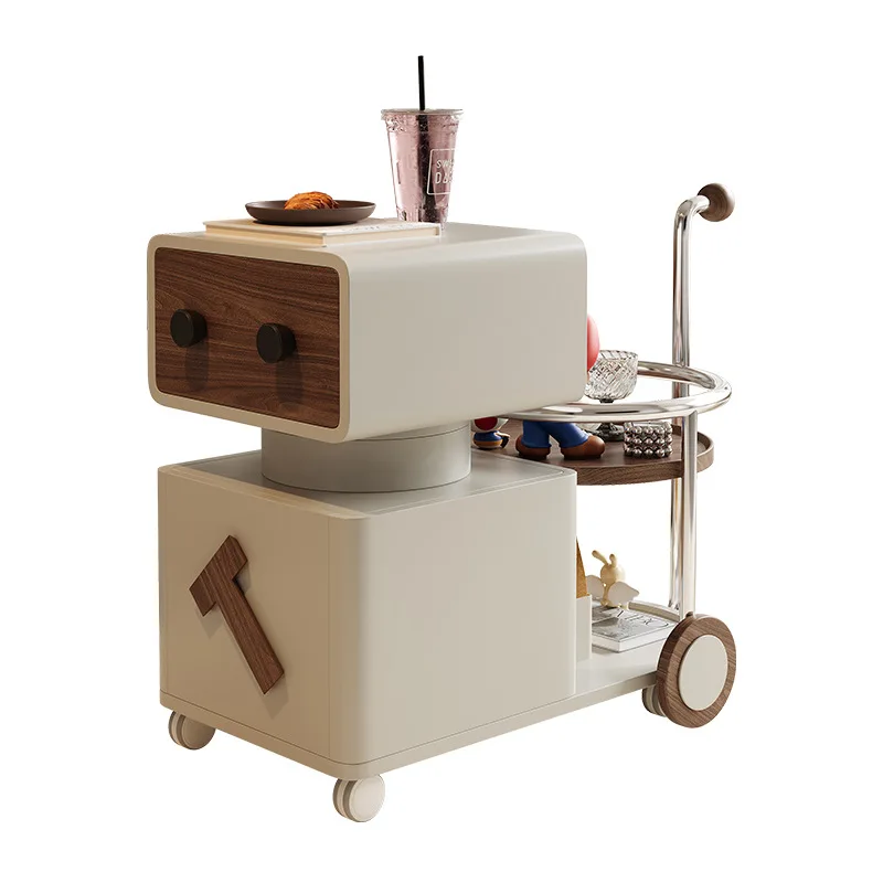 trolley side few multi-functional coffee table small bar counter household bedroom living room small apartment locker