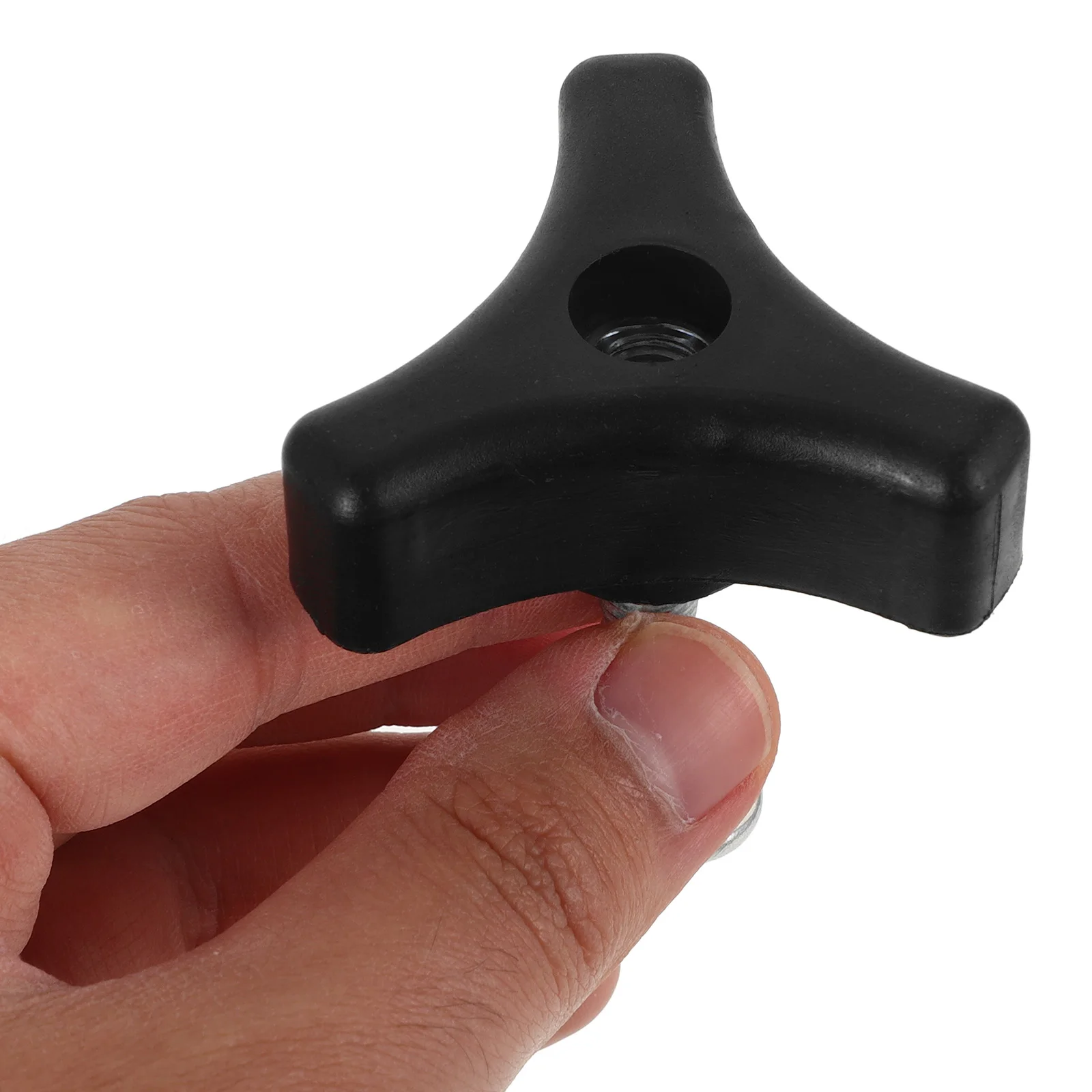

2 Sets Lawn Mower Handle Screws Wing Nut Bolt Triangle Knob Universal Lawnmowers Machine Garden Tools Equipment