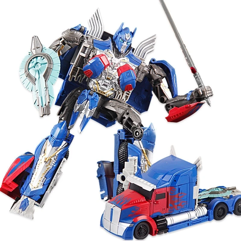 

IN STOCK BMB TAIBA New 21CM Anime Transformation Toys Movie 5 Kids KO Robot Car Model Classic Action Figure H6001-1 YS-01
