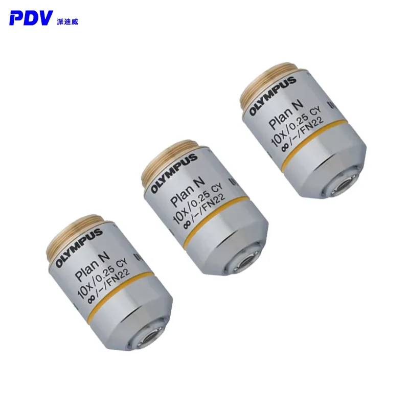 The results show that the panchromatic objective lens has good field flatness for the conventional bright field microscope