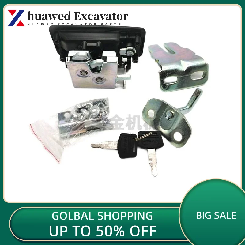 

Lonking Excavator Lg60/75/85/90 Rear Cover Lock Engine Rear Cover Lock Assembly Nbs629 Accessories