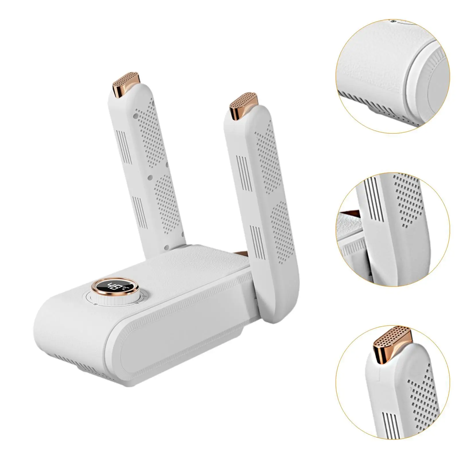 Электрическая сушилка для обуви, вилка европейского стандарта, универсальная бытовая машина с охлаждающими отверстиями, складная сушильная машина для ботинок, перчаток, кроссовок, зимних сапог