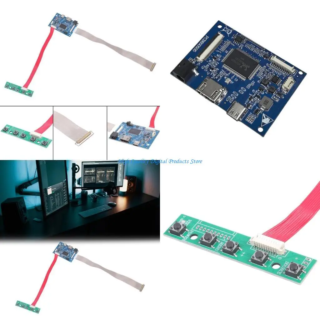 

U2JE 40pin EDP LCD Driver Board Standard HDTV-compatible Type C Input 2560x1600