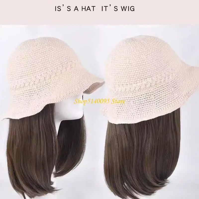 

DXAE Hair Extensions Fisherman Hat Teens Headwear Sun Hat for Travel Photo Props