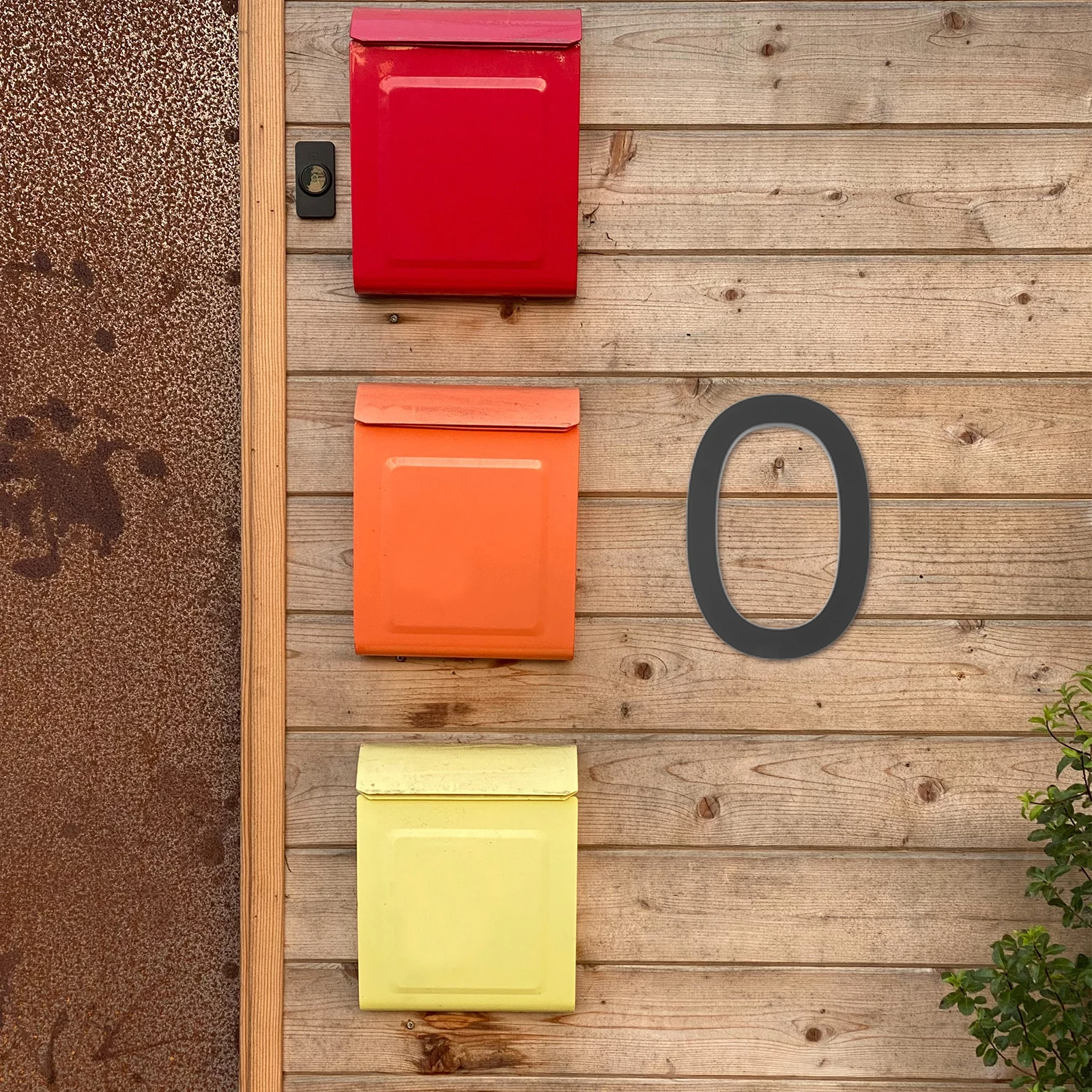 

High Quality Acrylic Metal House Numbers Door Street Address Plaques Corridor Sign Decorative Mailbox Elegant Durable Practical