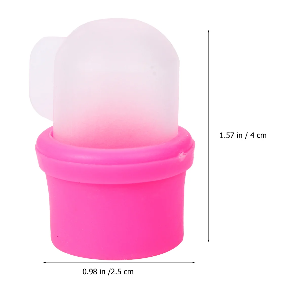 10pcs Nail Remover Caps Soak Off Covers For Uv Gel Polish Removal Reusable Manicure Tools Durable Pp Material Soft Fit Nail