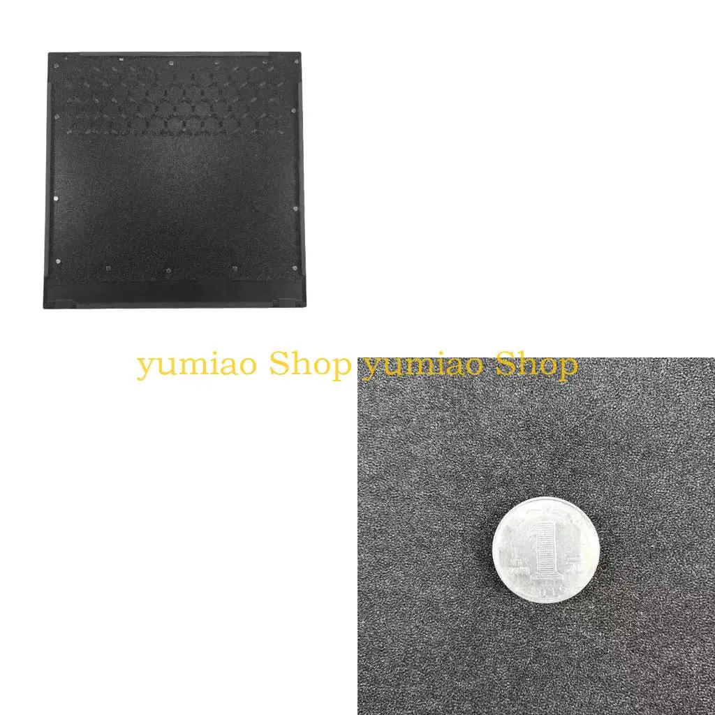 

587B PC Ventilation Filter Chassis Server Cabinet Blasting Dustproof Sponge Black 330x330x5mm/13x13x0.2in