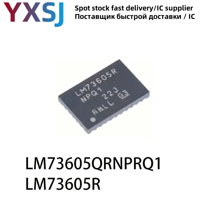 1piece LM73605QRNPRQ1  Screen printing LM73605R WQFN-30