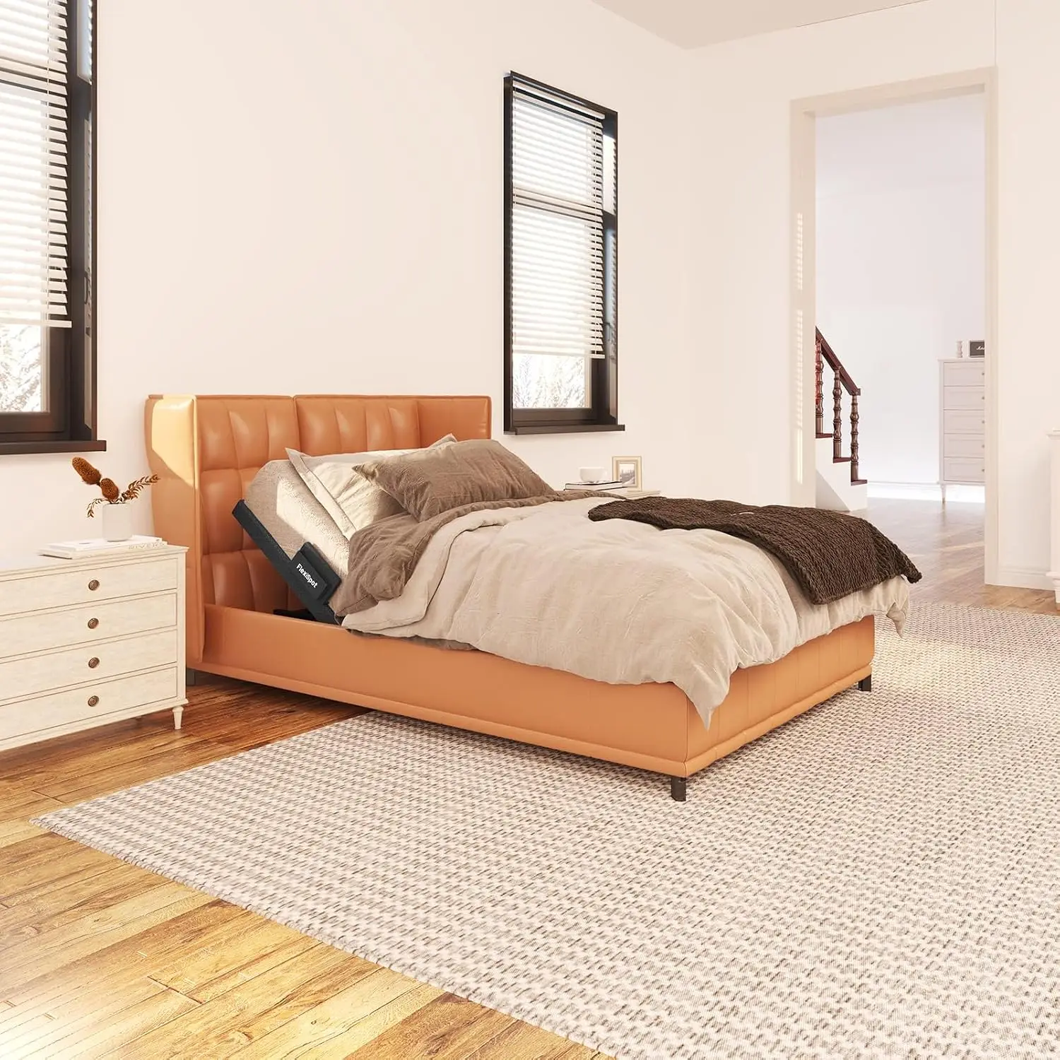 Twin XL Adjustable Bed Base with Massage, Zero Gravity, Whisper Quiet Motor, Mattress Retention, Customized