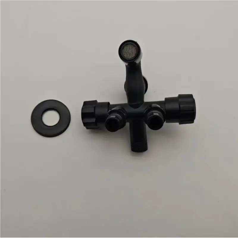 652F 3 Way Mater Connector يسهل تثبيت صنبور نحاسي مع صمامات للأجهزة
