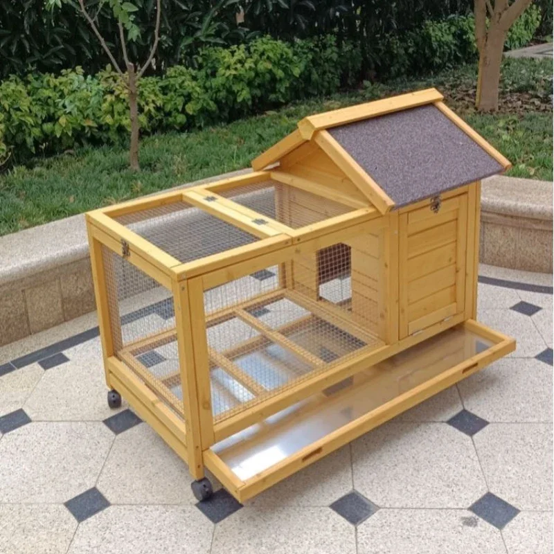 

outdoor dwarf cage home villa special supplies rutin chicken wooden house luxury rabbit nest