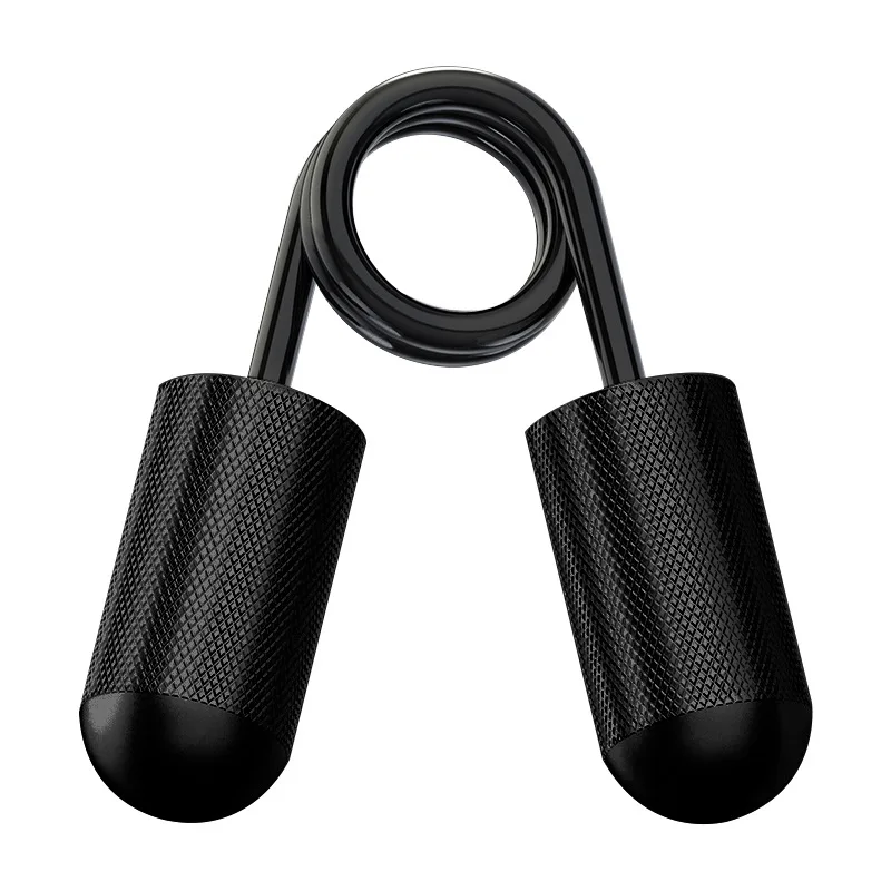 Fortalecedor de agarre de mano de aluminio, ejercitador de dedos, entrenador de fuerza portátil para gimnasio en casa, alivio del estrés, Unisex