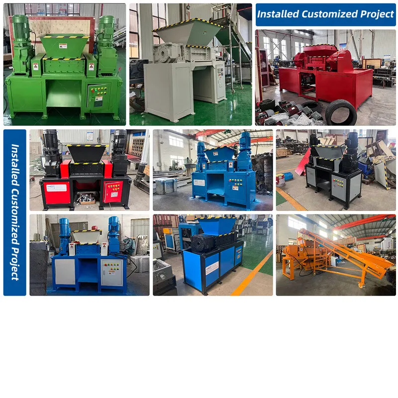 Двухосевой измельчитель идеально подходит для снижения объема и энергии отходов.