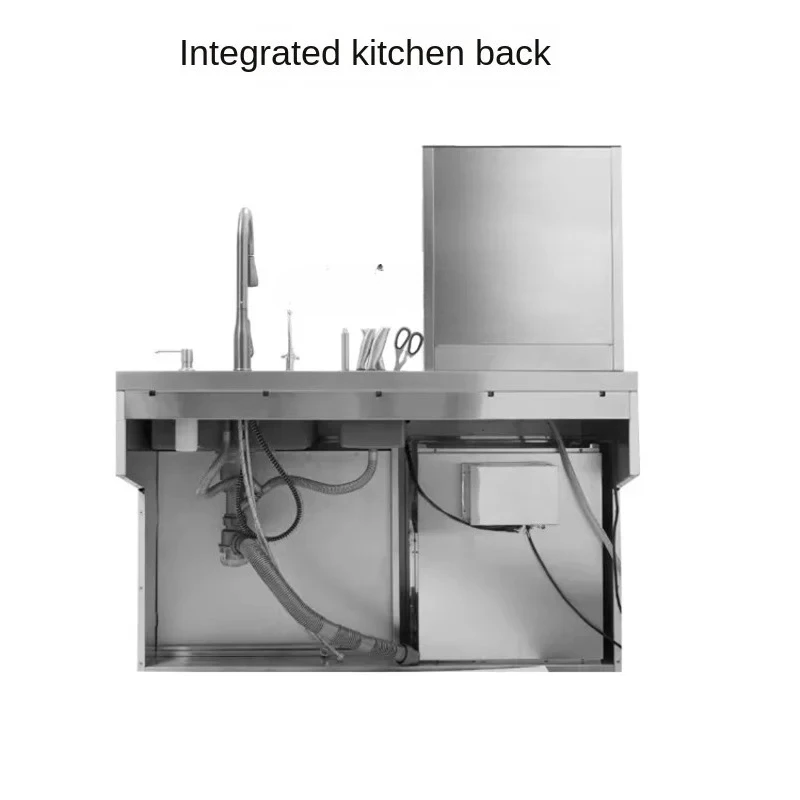 

XL Frequency Conversion Split Integrated Kitchen Integrated Sink Household Integrated Gas Induction Cooker
