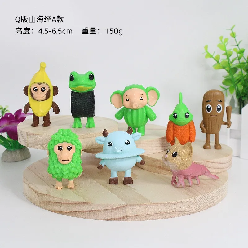 Colorful Dragon King Fusion Monster Tralalerotralala Tung Sahur Tralala Funny Shark Shimpanzini Bananini Kawaii AI Character