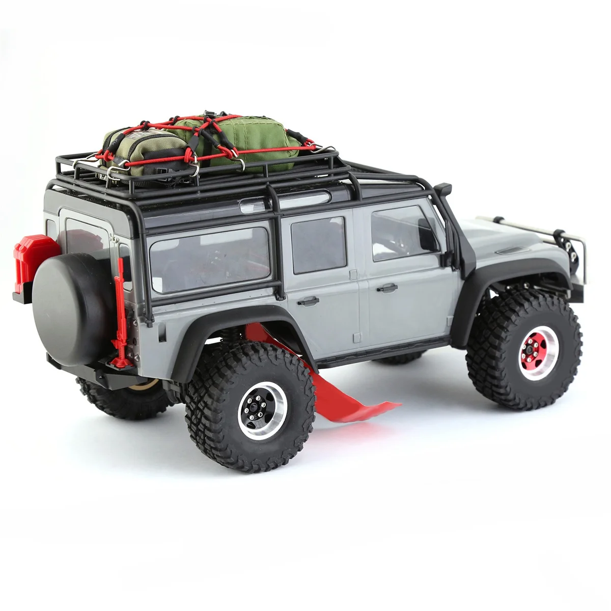 4 SZTUK 1,0-calowych felg aluminiowych Beadlock do kรณล RC Crawler Car Axial SCX24 1/18 TRX4M, brฤ
zowe