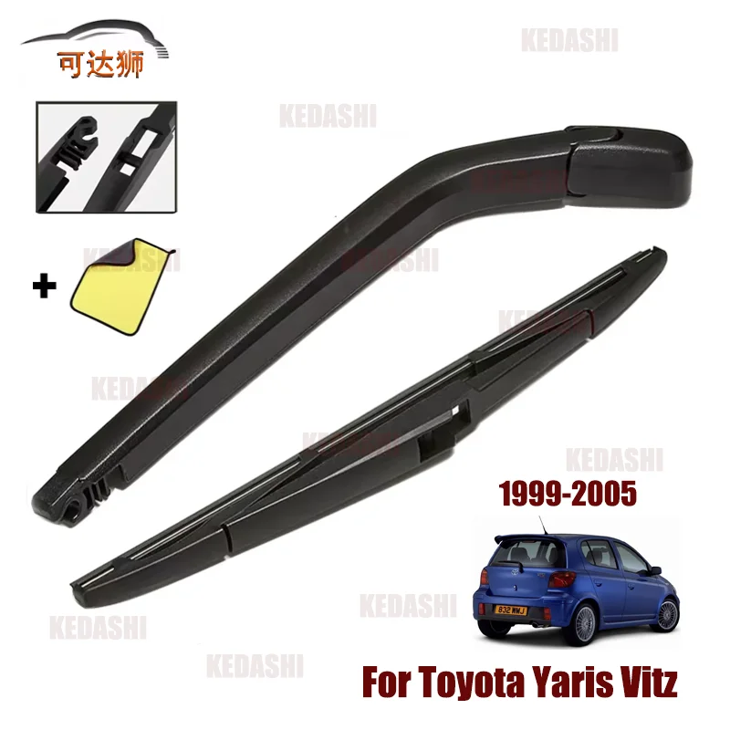 

Замена автомобиля, рычаг и лезвие заднего стеклоочистителя для Toyota Yaris Vitz 1999, 2000, 2001, 2002, 2003, 2004, 2005,