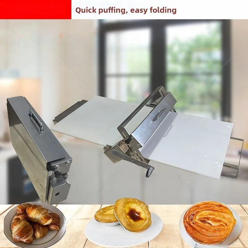 Mini Desktop Crispy Maker Commercial Hand Crank Crispy Opener Folding Crispy Machine Small Egg Tart Machine Household