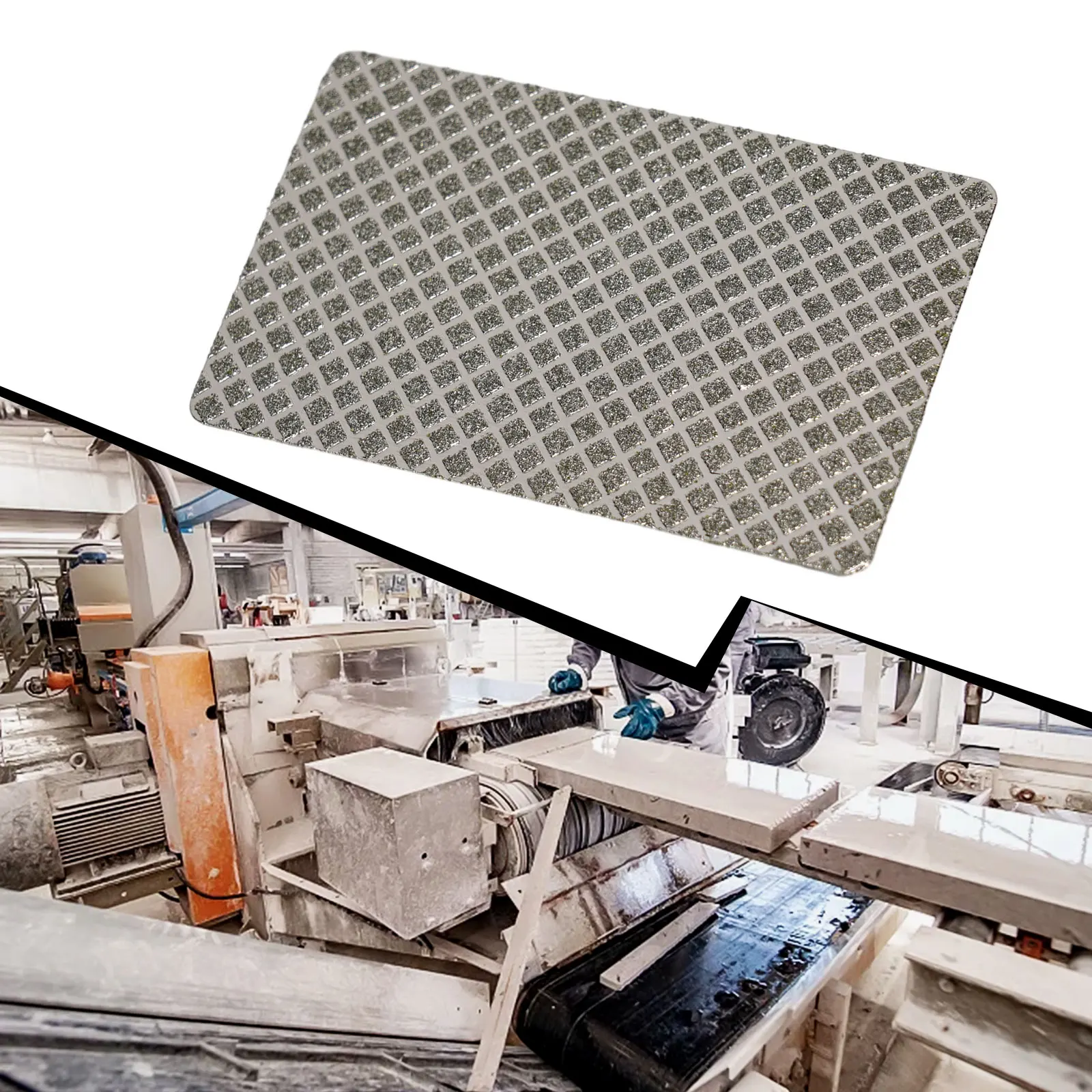 

Sanding Paper Sheets Diamond Ener Grinding Ening Stone Sheet Hook&Loop Backing Abrasive Tool Accessories 90×55×2.5mm