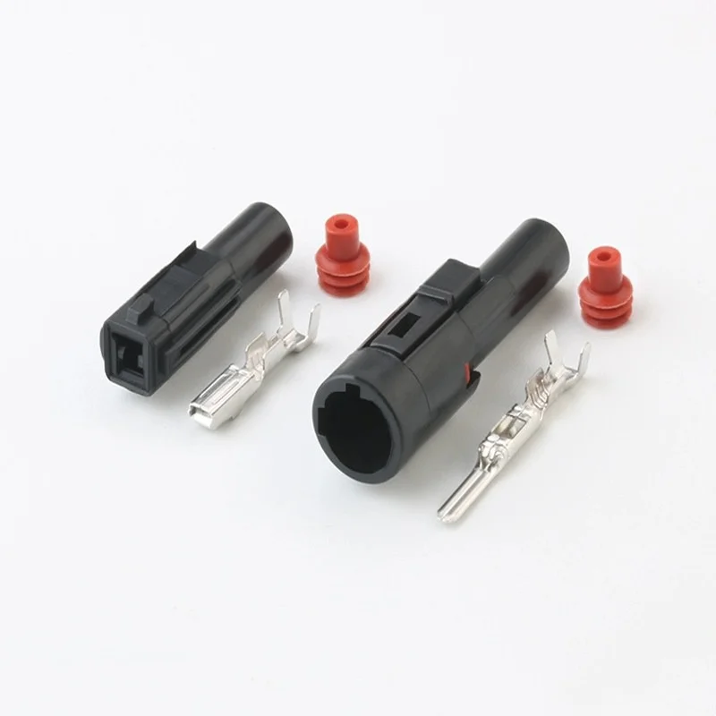 

Auto 1pin plug FW-C-1M-B wiring sealed electrical waterproof connector FW-C-1M with terminals and seals