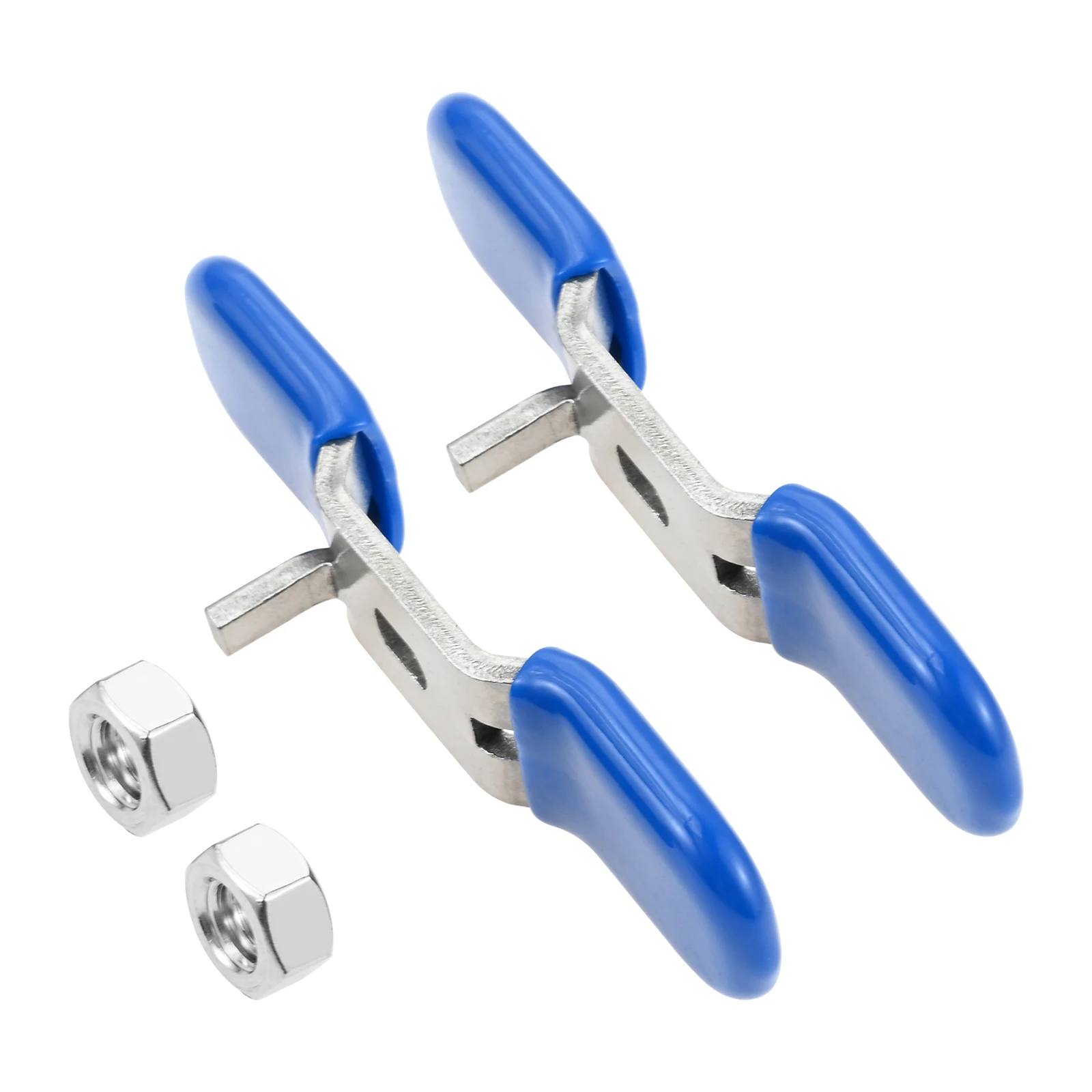 2 قطعة الفولاذ المقاوم للصدأ الكرة صمام مقابض ل Zurn RK34-BVHD 3/4 "34-720A ضغط فراغ الكسارة استبدال 905449 905449S 905450 #5