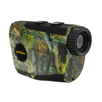 NEW Camouflage Laser Rangefinder Hunting Telescop Outdoor sports 6X Golf Rangefinder Rechargeable Outdoor Distance Meter