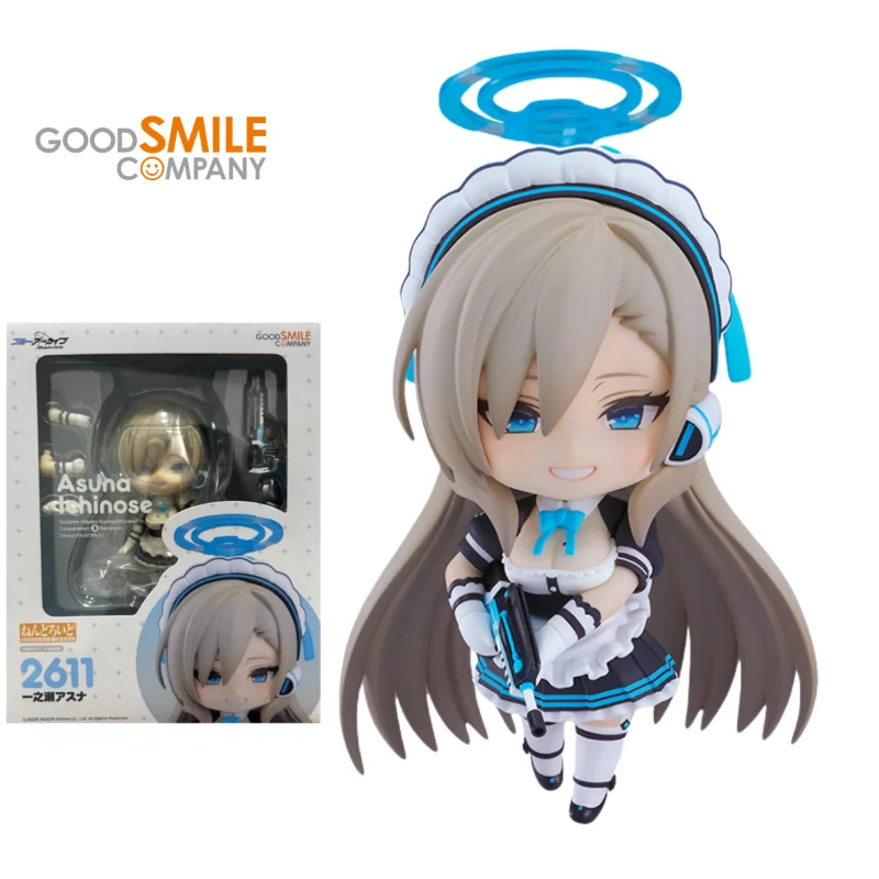 

In Stock Original GSC Nendoroid Asuna Ichinose Blue Archive Anime Figure Model Collection Doll Ornaments Birthday Present