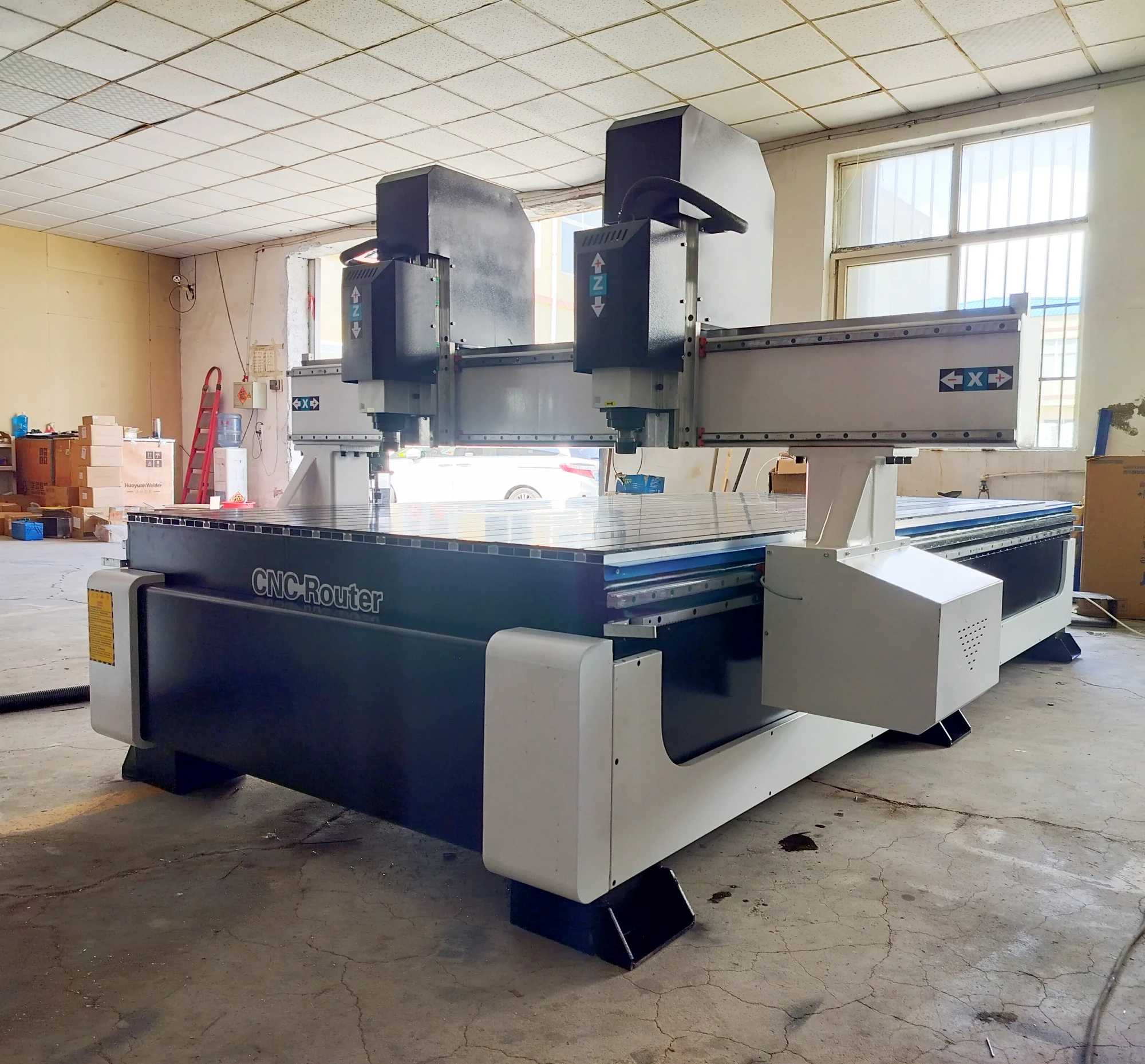 Woodworking 4x8ft CNC Router for Wood, MDF, Acrylic 3Axis 1325 CNC Router Carving Machine with Air Cooling Water Cooling Spindle