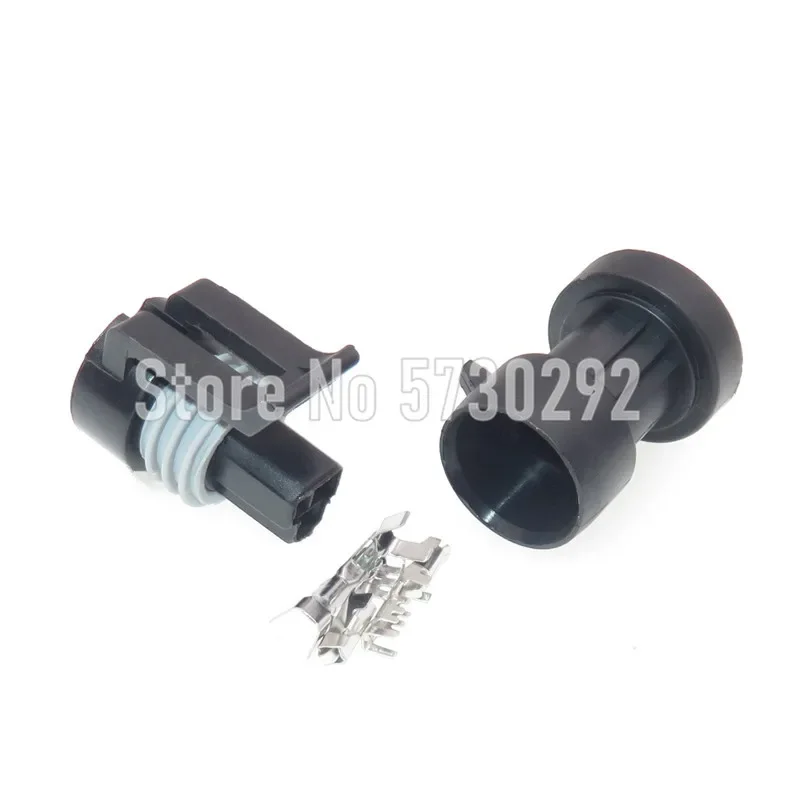 3P 12110192 Water Temperature Sensor Socket Wiring Harness Restrictor Air Damper Fuel Injector Diesel Common Rail Plug
