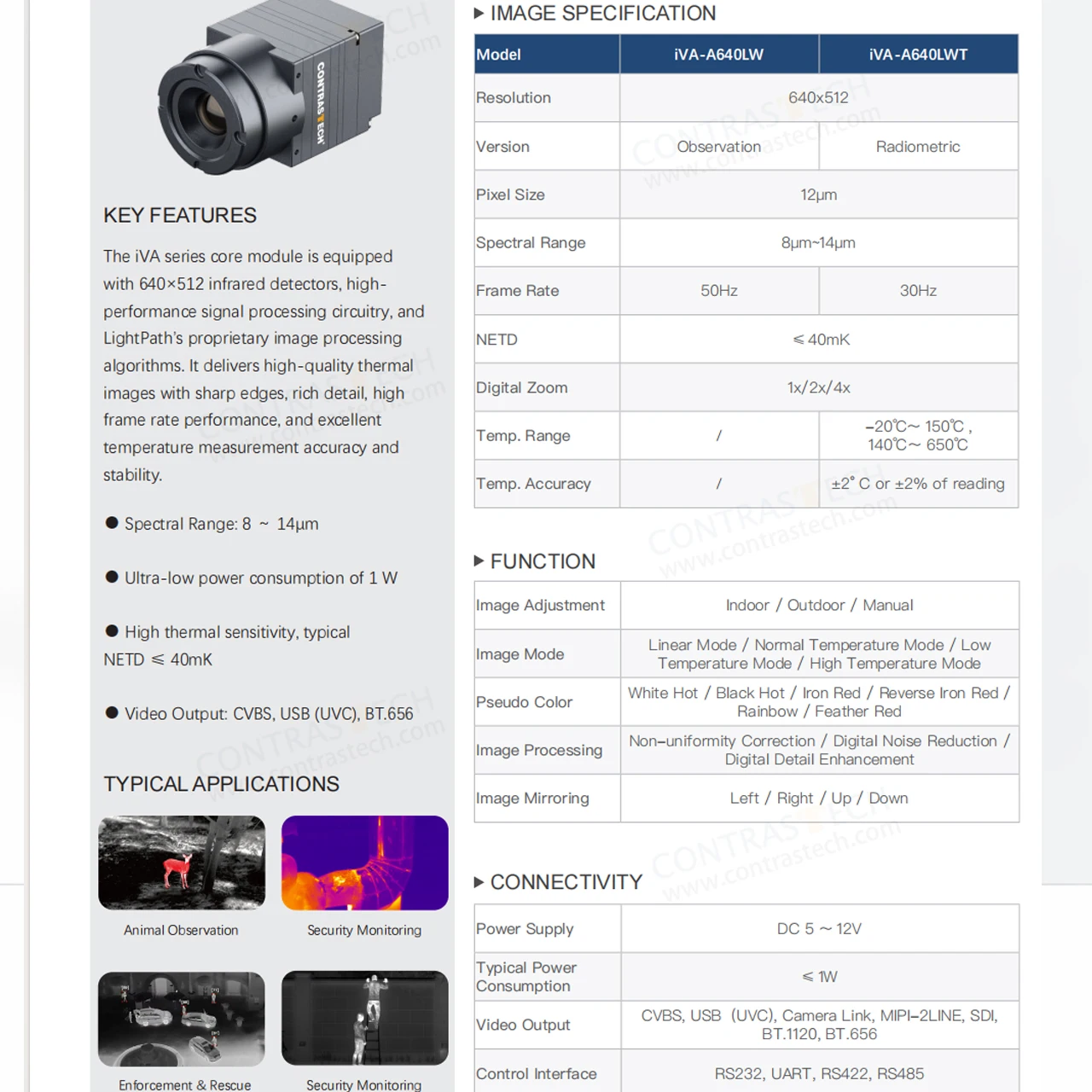 640x512 Termal Kamera Modülü G - Thermal Module 640X512 Core incelemesi ve fiyatı
