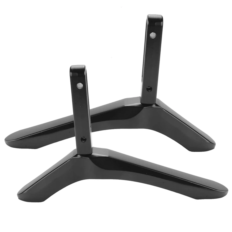 Steel TV Base For LCD Pedestal Screen Stand Home Universal Monitor Riser For 32 To 65 Inches-AT35