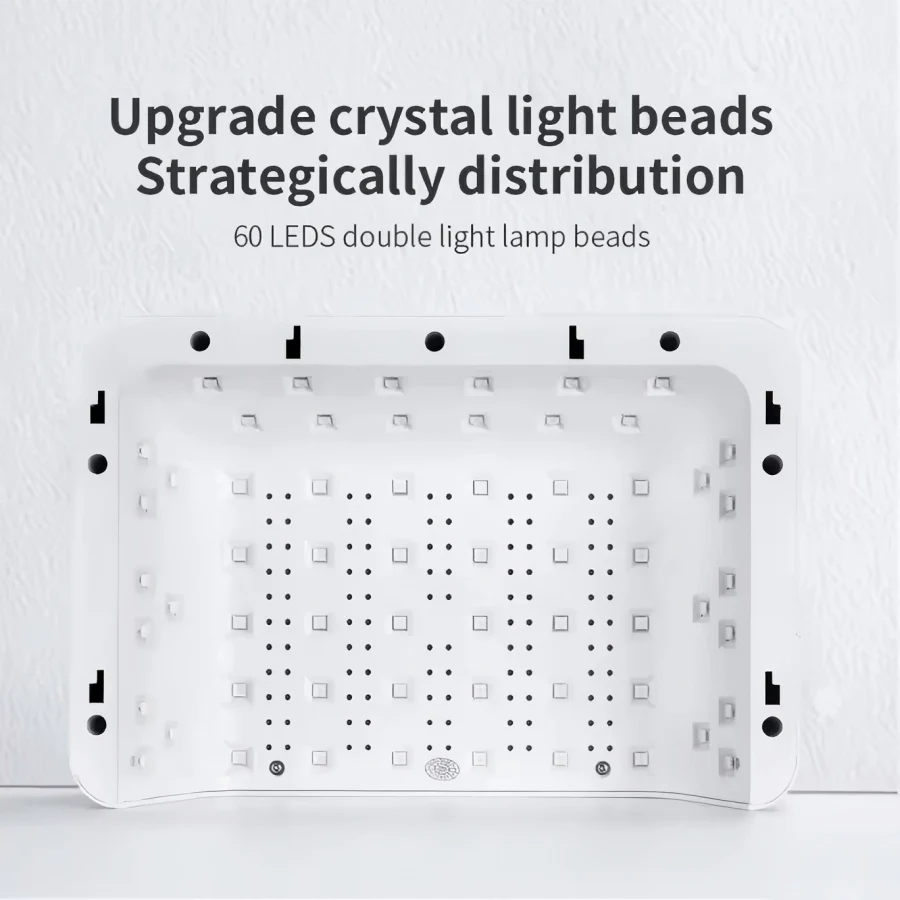 Lampa do paznokci dwu-ręczna, lampa fototerapeutyczna o dużej mocy, wielofunkcyjna lampa UV do paznokci, dwa w jednym, odpowiednia do salonów paznokci.