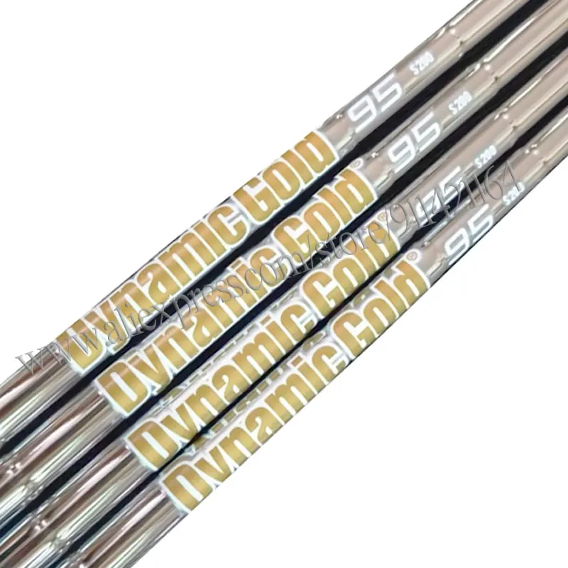 Irons Golf Shaft Dynamic Gold 95 Steel shaft S200/R300 Flex Putter shaft Wedges Clubs Shaft Free Shipping  Caliber:0.370