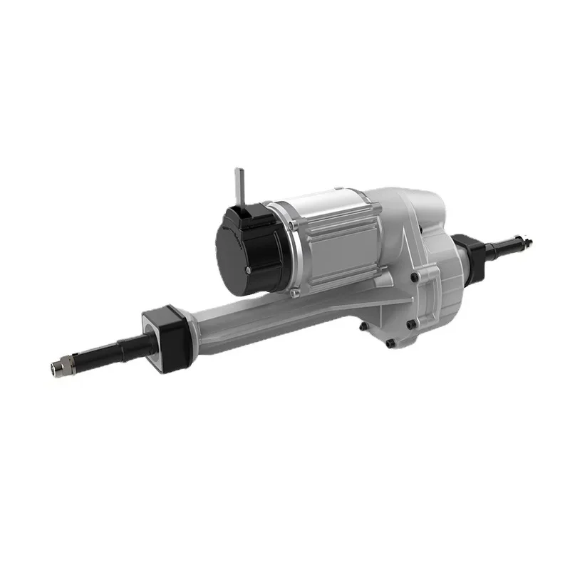 Low noise 800W DC brushless trolley Medium-sized washing machine drive axle with differential rear axle motor